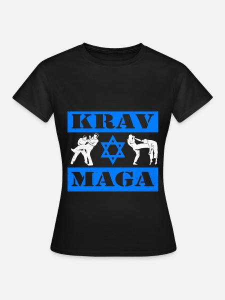 Krav Maga - Frauen T-Shirt - Schwarz