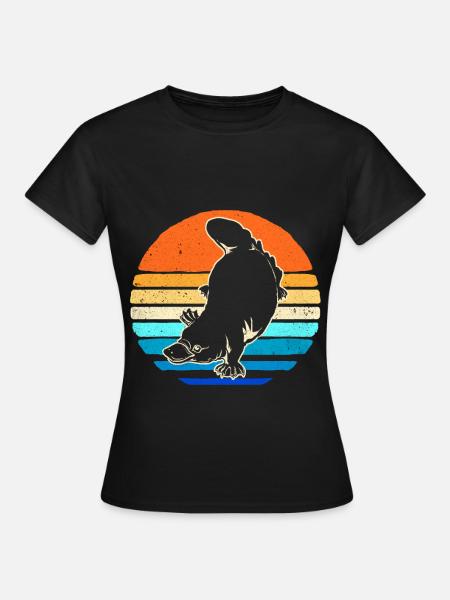 Schnabeltier - Frauen T-Shirt - Schwarz