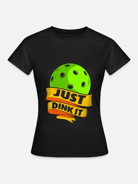 Pickleball - Frauen T-Shirt - Schwarz