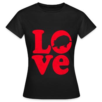 Taupe - T-shirt Femme - noir - Devant - AI Model Female 172 dark (172cm)