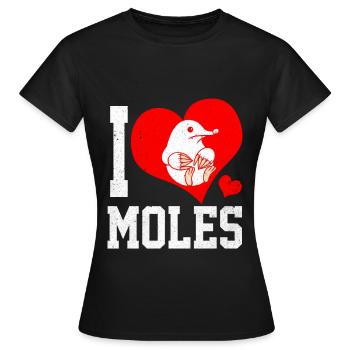 Taupe - T-shirt Femme - noir - Devant - AI Model Female 172 dark (172cm)