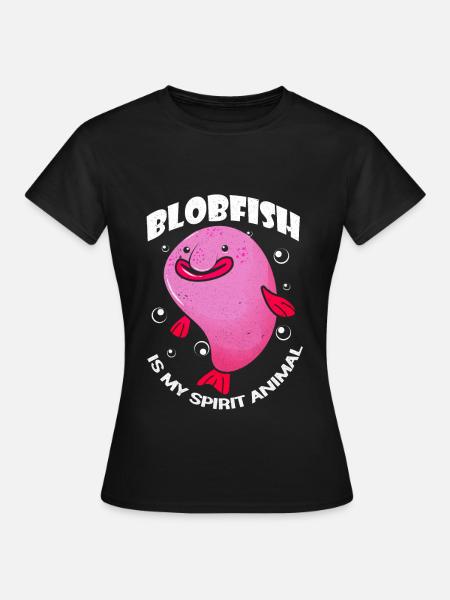Blobfisch - Frauen T-Shirt - Schwarz