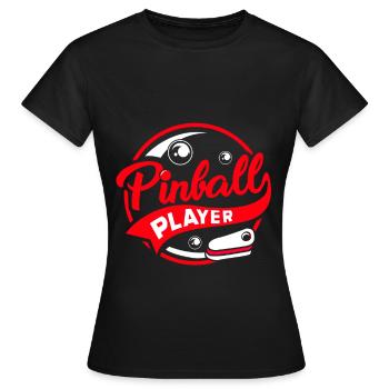 Pinball Pinball Pinball Machine Pinball Lever Game - Women's T-Shirt - black - Front - AI Model Female 172 dark (172cm)