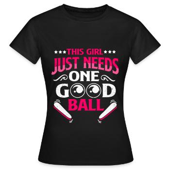 Pinball Pinball Pinball Machine Pinball Lever Game - Women's T-Shirt - black - Front - AI Model Female 172 dark (172cm)