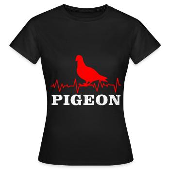 Dove - Women's T-Shirt - black - Front - AI Model Female 172 dark (172cm)