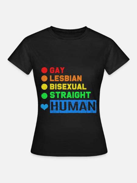 LGBT - Frauen T-Shirt - Schwarz
