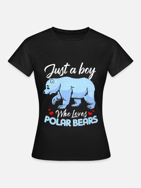 Eisbär - Dame-T-shirt - sort