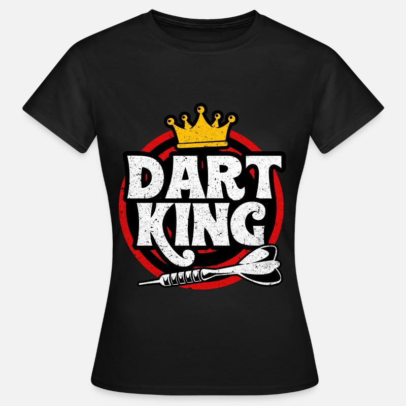 Dart - Dame-T-shirt - sort