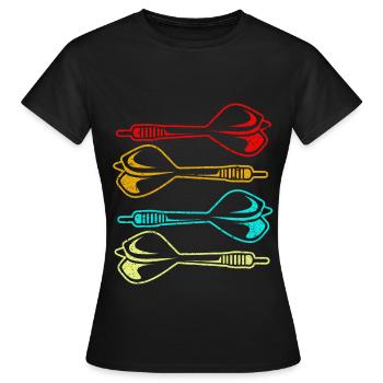 Dard - T-shirt Femme - noir - Devant - AI Model Female 172 dark (172cm)