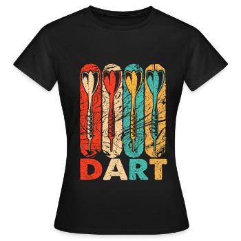 Dard - T-shirt Femme - noir - Devant - AI Model Female 172 dark (172cm)