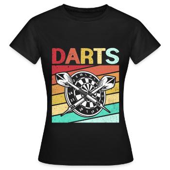 Dard - T-shirt Femme - noir - Devant - AI Model Female 172 dark (172cm)