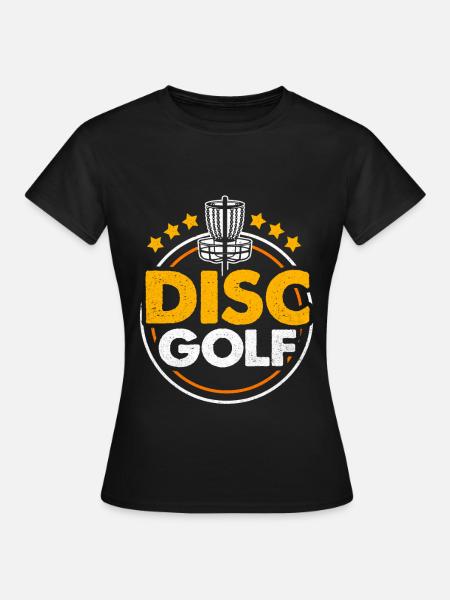 Frisbee - Frauen T-Shirt - Schwarz