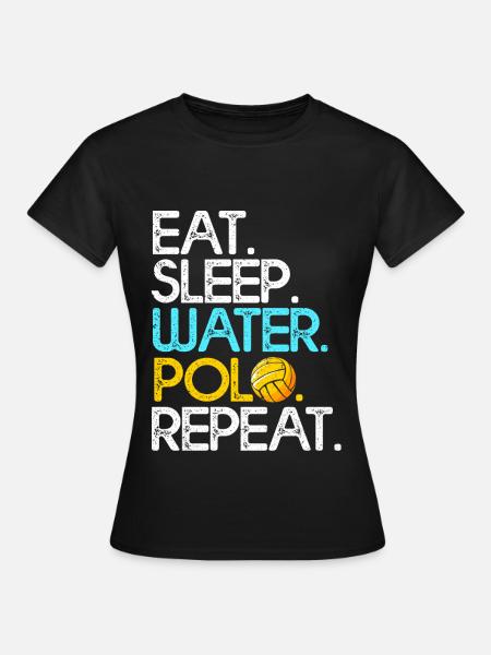 Wasserball - Frauen T-Shirt - Schwarz