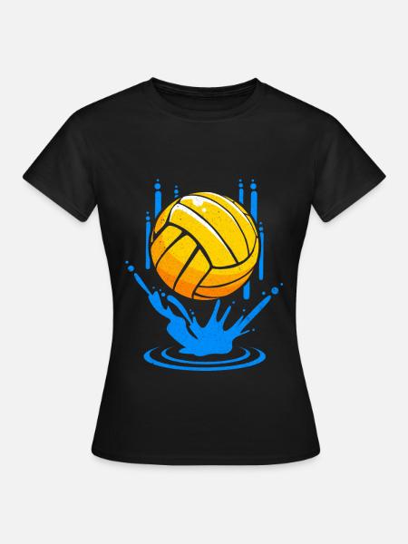 Wasserball - Frauen T-Shirt - Schwarz