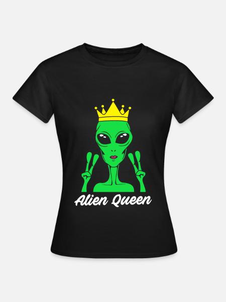 Alien Königin - Frauen T-Shirt - Schwarz