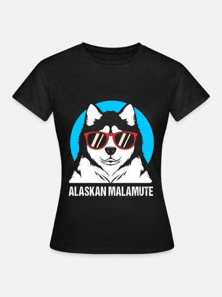 Malamute - Frauen T-Shirt - Schwarz