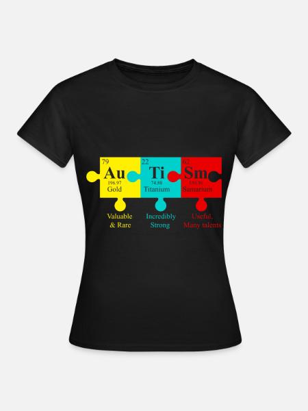 AUTISME SORT Monde Autisme jour cadeau - T-shirt Femme - noir