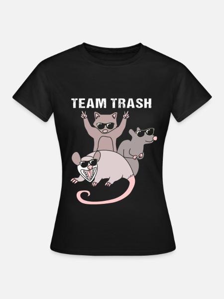 Opossum Possum - Frauen T-Shirt - Schwarz