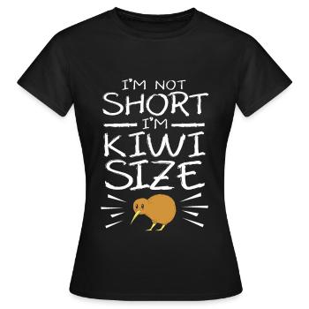kiwi-oiseau kiwi - T-shirt Femme - noir - Devant - AI Model Female 172 dark (172cm)