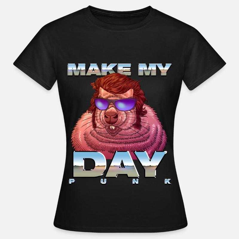 Make my Groundhog Day! - Women's T-Shirt - black