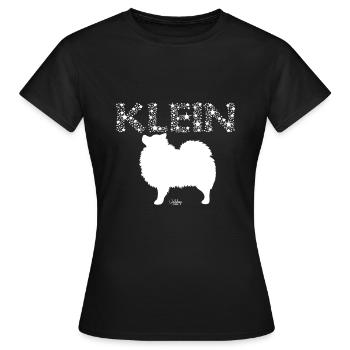 klein bling - Frauen T-Shirt - Schwarz - Vorne - AI Model Female 172 dark (172cm)
