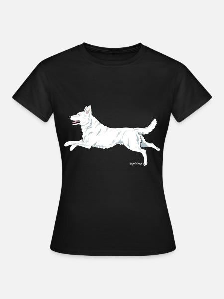 whitesheponly - Frauen T-Shirt - Schwarz
