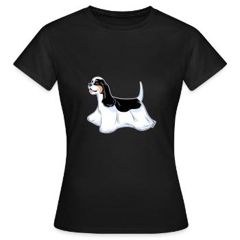 AmCocker 6 - Frauen T-Shirt - Schwarz - Vorne - AI Model Female 172 dark (172cm)