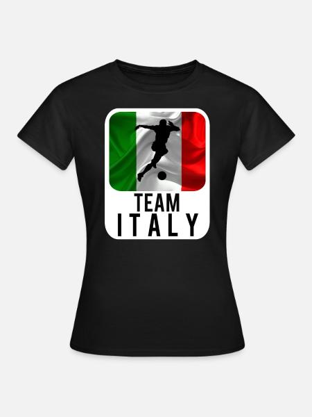team Italy - Frauen T-Shirt - Schwarz