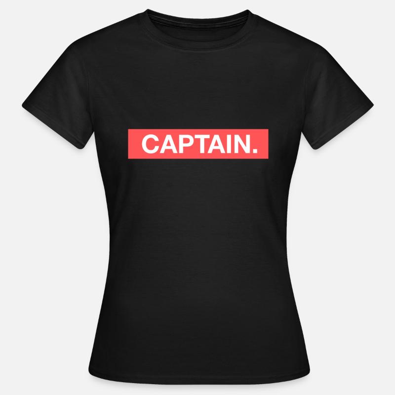 captain - Women's T-Shirt - black