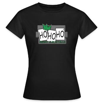 Noël Noël Noël Noël - T-shirt Femme - noir - Devant - AI Model Female 172 dark (172cm)