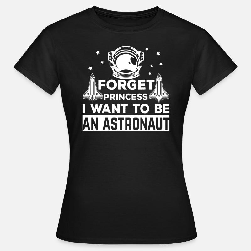 Astronaut Space Space Rocket - Women's T-Shirt - black