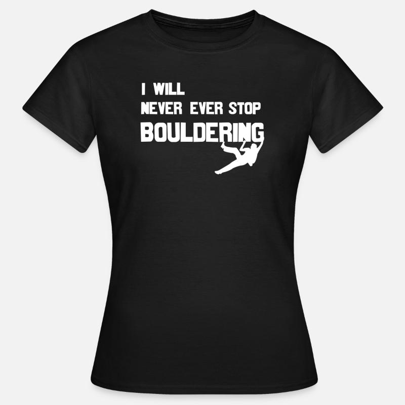 bouldering bouldering - Women's T-Shirt - black