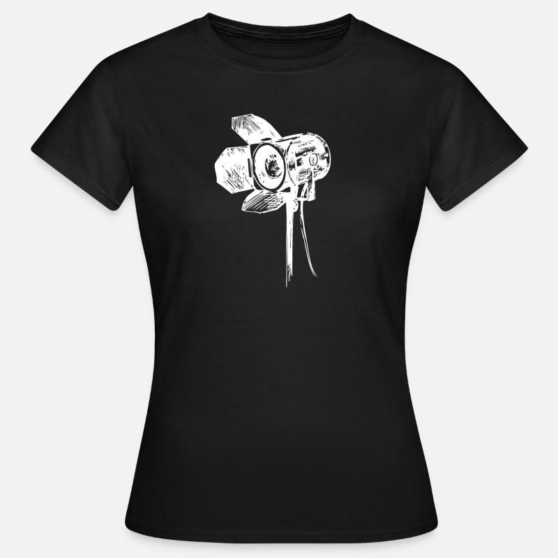 light technician. lighting technician - Women's T-Shirt - black