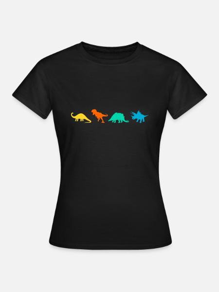 dinosaur - Women's T-Shirt - black
