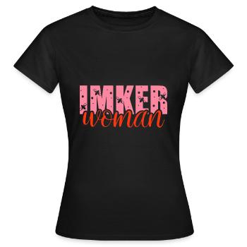Imker Women Frauen Imkerin - Frauen T-Shirt - Schwarz - Vorne - AI Model Female 172 dark (172cm)