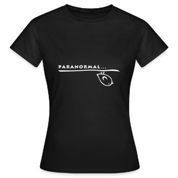 Tweetlercools - PARANORMAL - Frauen T-Shirt - Schwarz - Vorne - AI Model Female 172 dark (172cm)