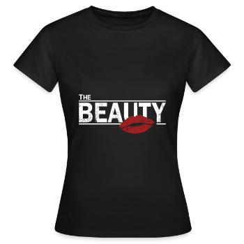 The  - T-shirt Femme - noir - Devant - AI Model Female 172 dark (172cm)