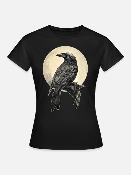Rabe - Frauen T-Shirt - Schwarz
