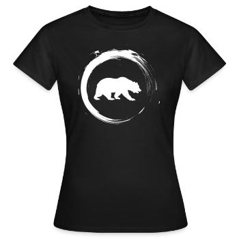 porter - T-shirt Femme - noir - Devant - AI Model Female 172 dark (172cm)