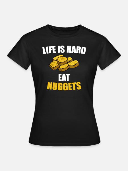 Nuggets - Frauen T-Shirt - Schwarz