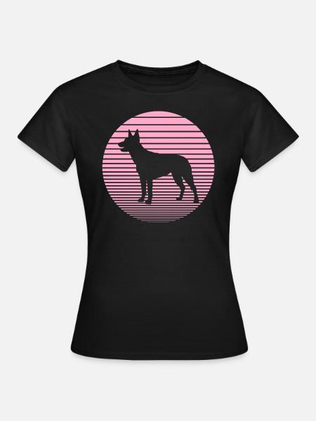 Australian Kelpie - Frauen T-Shirt - Schwarz
