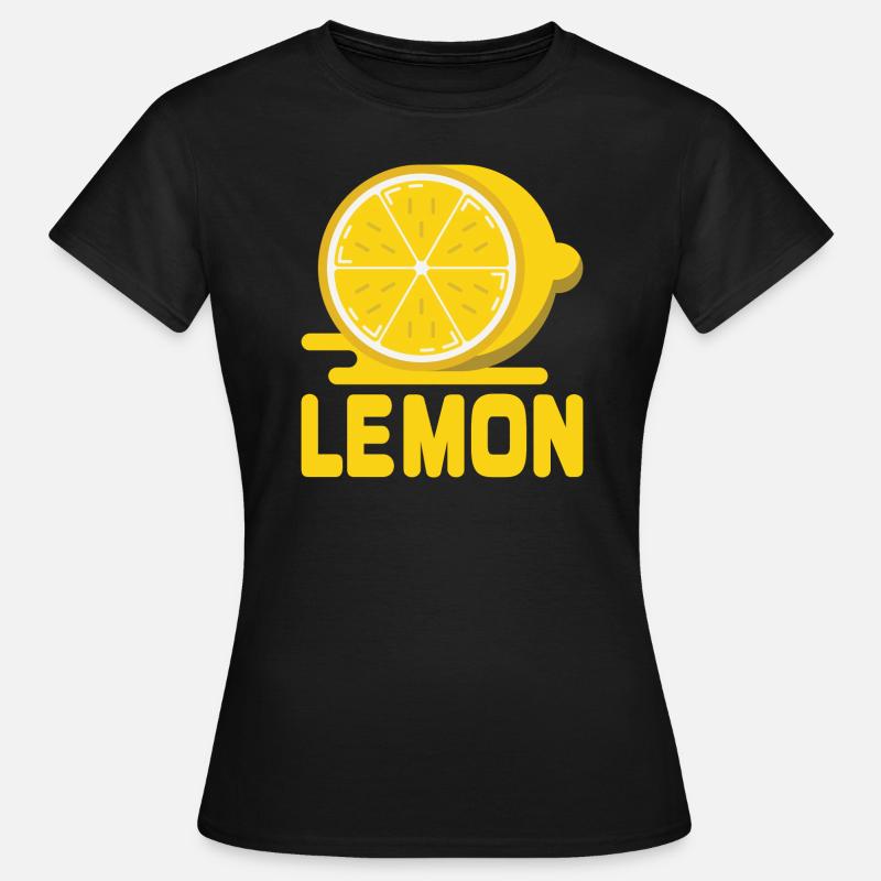 Lemon lemon - Women's T-Shirt - black