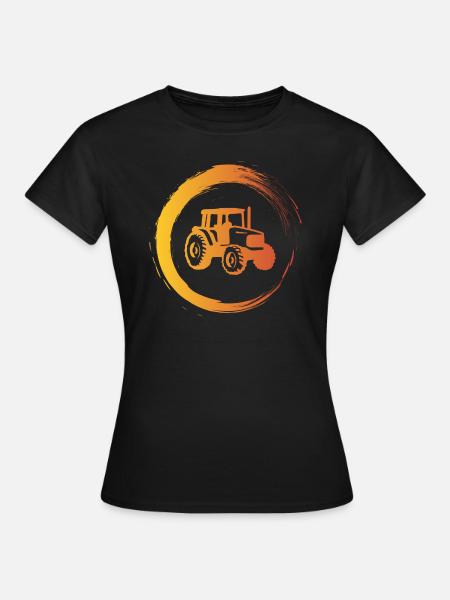 tracteur - T-shirt Femme - noir
