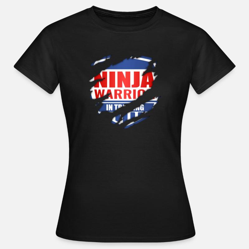 Ninja Warrior In Training - Women's T-Shirt - black