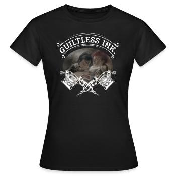 Tattoo Kind - Frauen T-Shirt - Schwarz - Vorne - AI Model Female 172 dark (172cm)