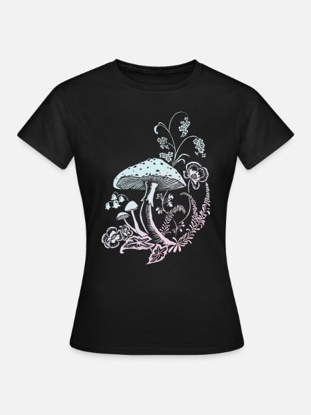 Für Fliegenpilz Fans - Frauen T-Shirt - Schwarz
