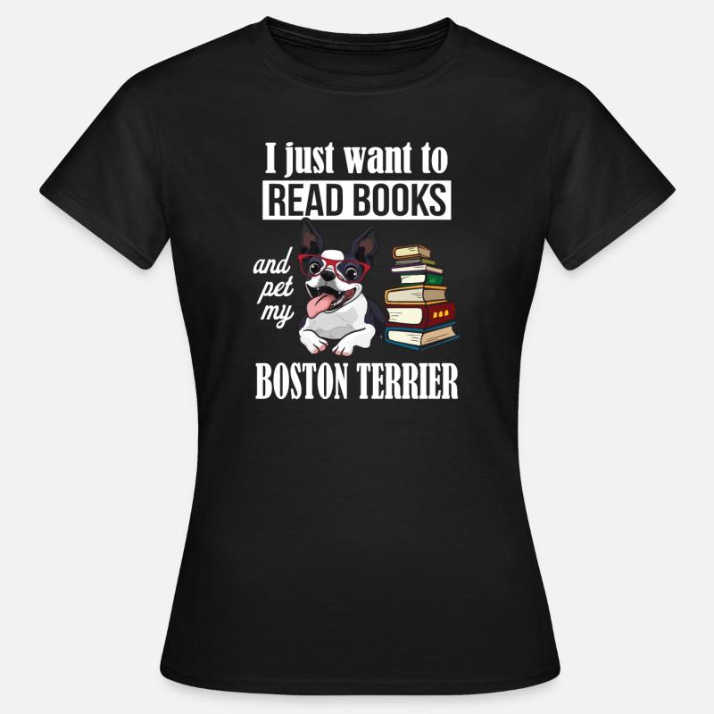 Boston Terrier - Women's T-Shirt - black