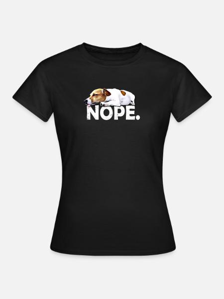 Jack Russell - Frauen T-Shirt - Schwarz