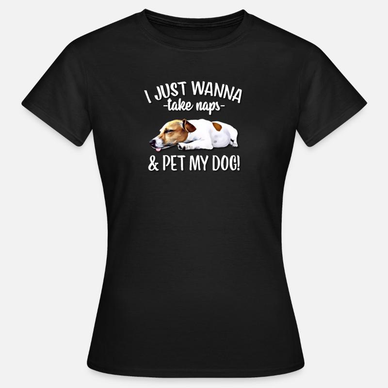 Jack Russell - Women's T-Shirt - black