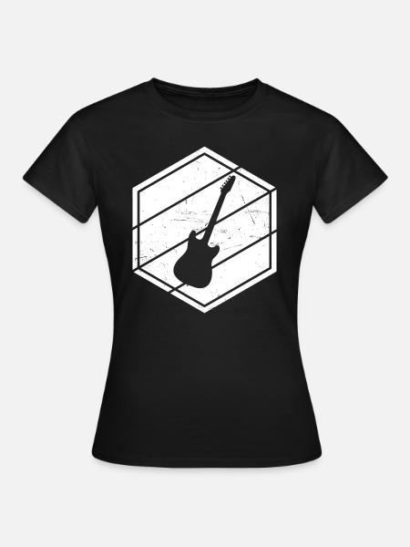 Guitar Guitarist Guitar Men Women Guitar Playe - Women's T-Shirt - black